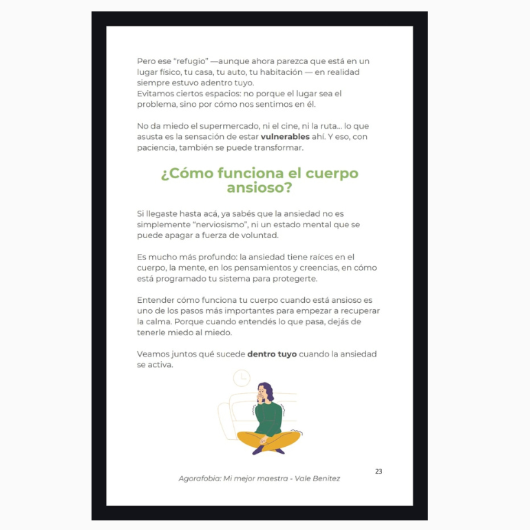 Agorafobia: Mi Mejor Maestra