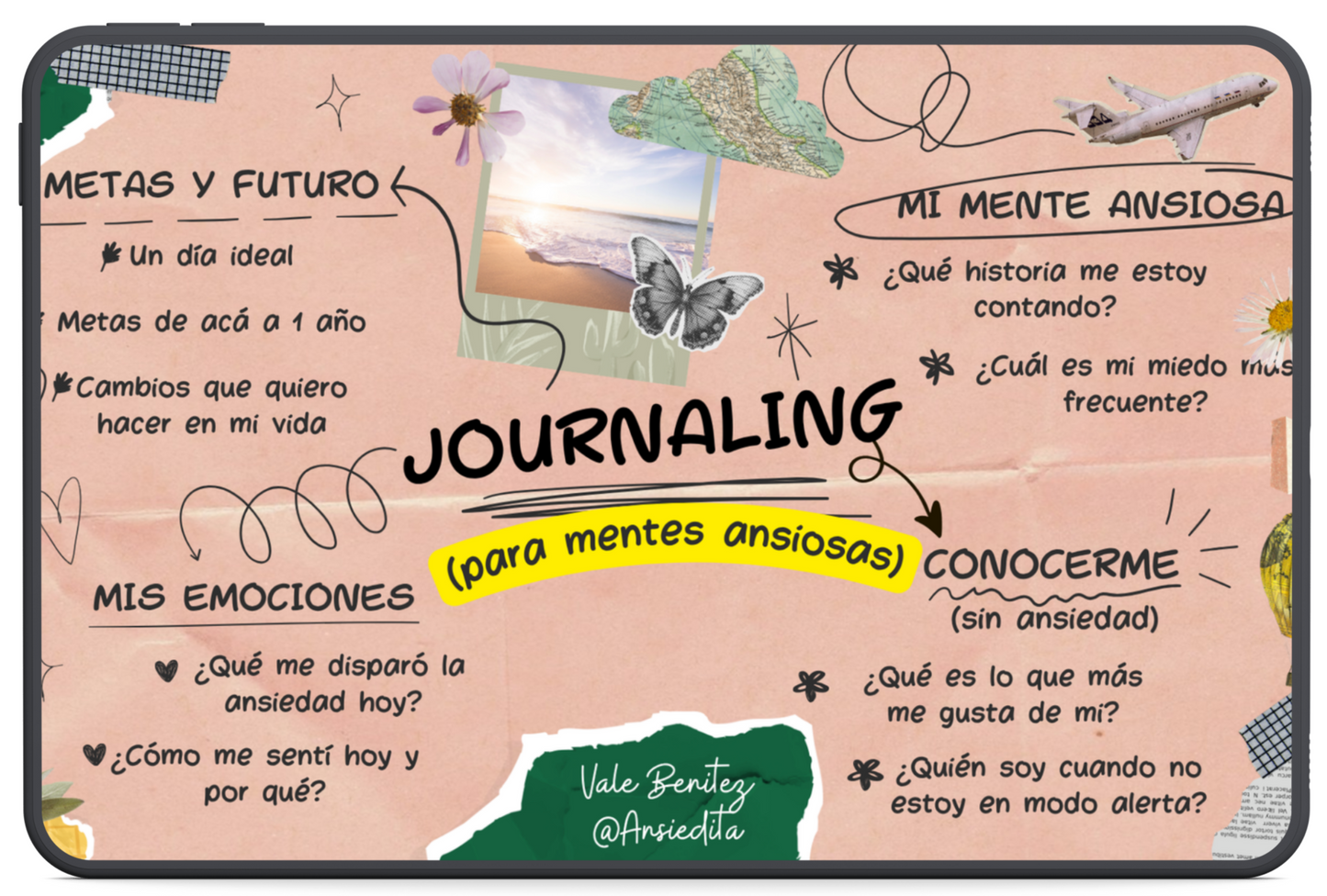 Guía Digital - Journaling para Mentes Ansiosas